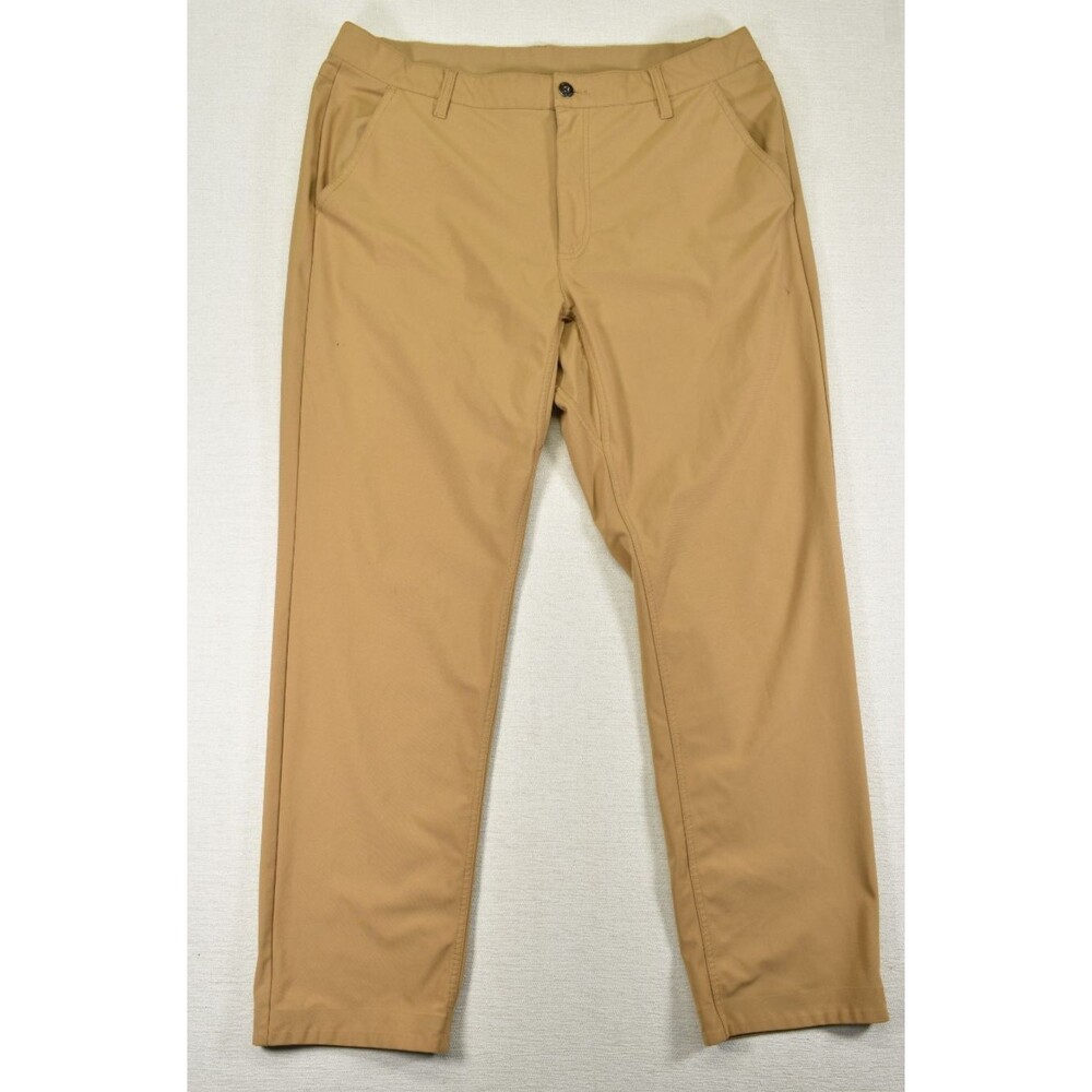 BYLT Everyday Pant Mens 2XL Tan Performance Stretch Chino Golf Pants Basics Tech